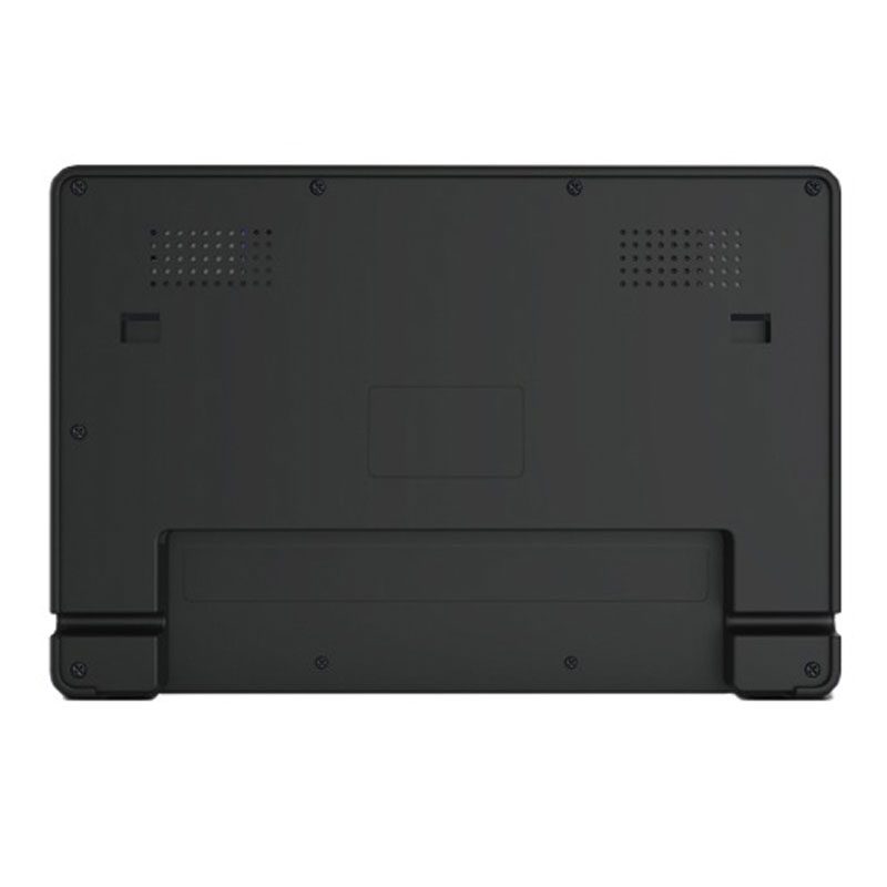 A black GK-PL1032A 10.1" Glass Wall Mount Android PoE Tablet w LED Bar & NFC/RFID on a white background. A black GK-PL1032A 10.1" Glass Wall Mount Android PoE Tablet w LED Bar & NFC/RFID on a white background.