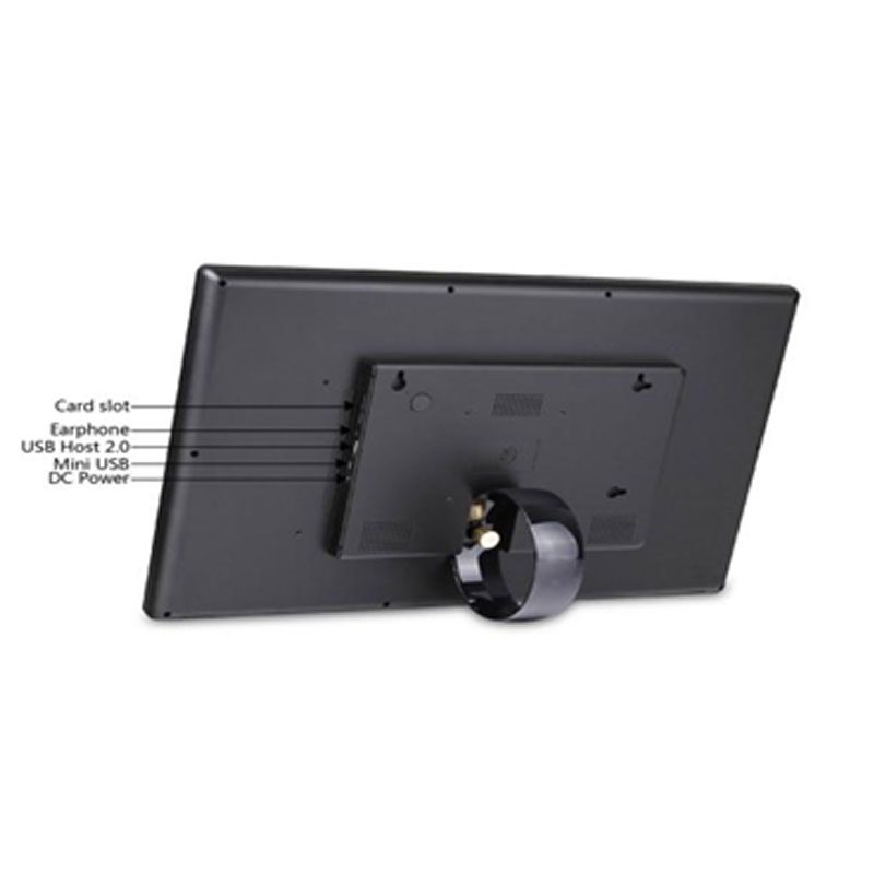 A black wall mounted TV with a remote control attached to it, featuring the 27-inch Android Touchscreen Tablet PC V11 4GB/32GB POE, WIFI, BT for Advertising, Kiosks & Digital Signage - GK-VR27. A black wall mounted TV with a remote control attached to it, featuring the 27-inch Android Touchscreen Tablet PC V11 4GB/32GB POE, WIFI, BT for Advertising, Kiosks & Digital Signage - GK-VR27.