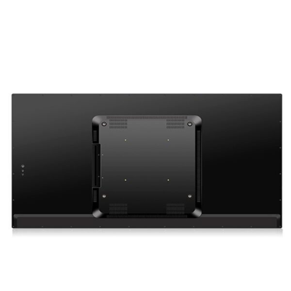 The back of a GK-VR43-3399-4G32G-V11 43" Android AIO Large Touch Screen Digital Signage Display with a black cover.