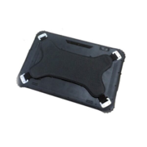 A black GK610HS Tablet Leather Hand Strap case on a white background.