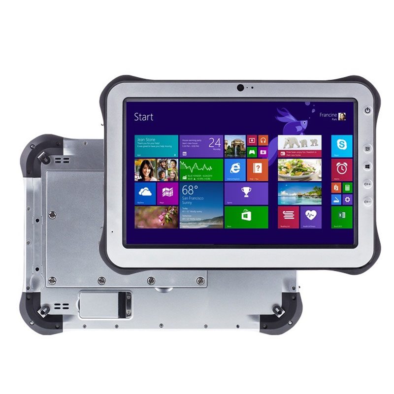 A 12.1" Rugged Android Tablet with NFC & Barcode Scanner with windows 8 on it. A 12.1" Rugged Android Tablet with NFC & Barcode Scanner with windows 8 on it.