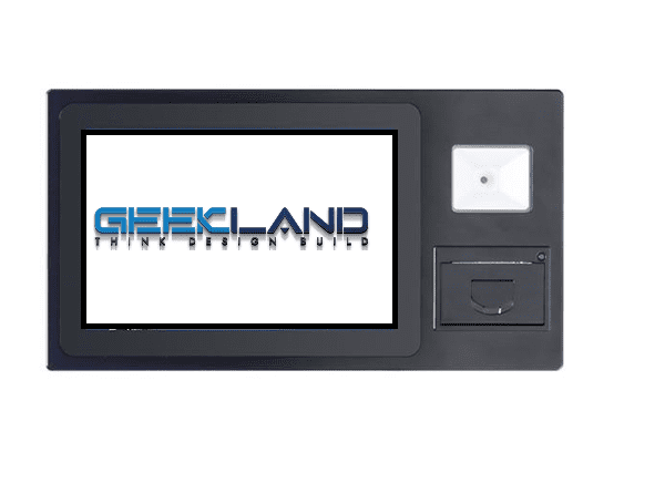 Biometric Time clock with barcode and fingerprint scanner