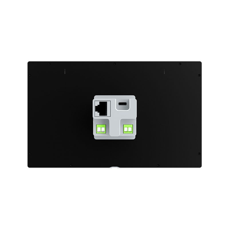 Back view of a digital device interface. Back view of a digital device interface.