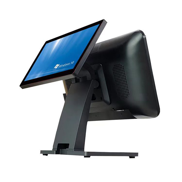 Computer monitor displaying Windows 10 interface. Computer monitor displaying Windows 10 interface.