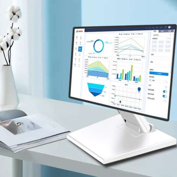 Computer screen displaying graphs and charts.