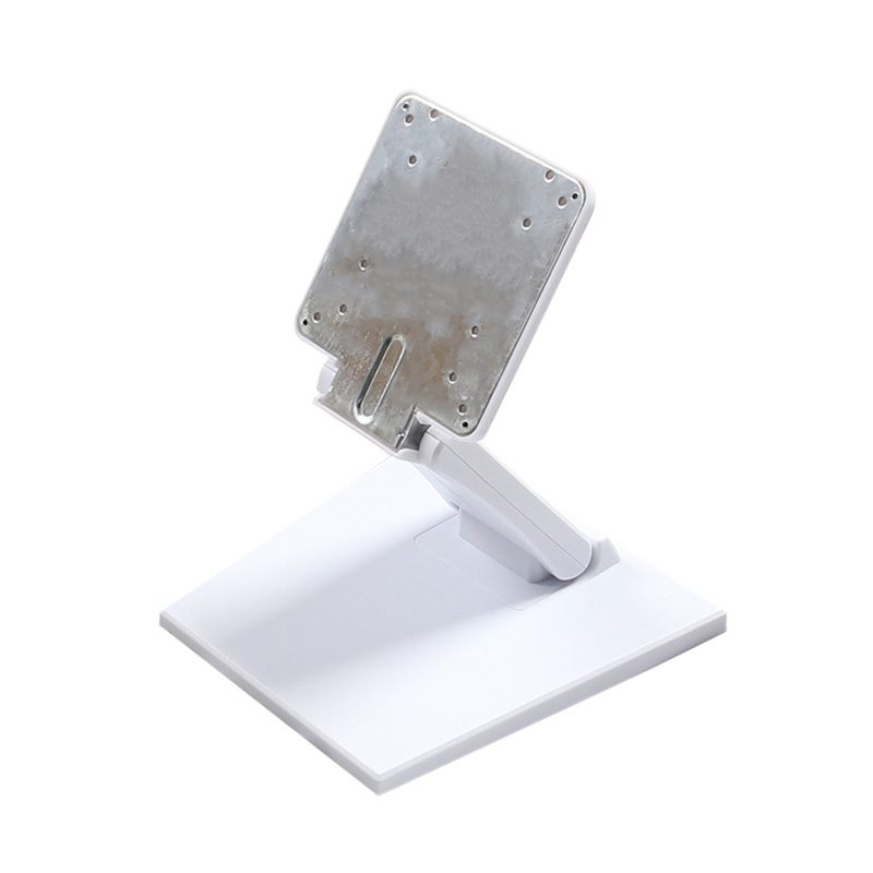 Adjustable white phone or tablet stand. Adjustable white phone or tablet stand.