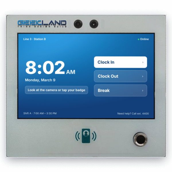 Time clock for OEM