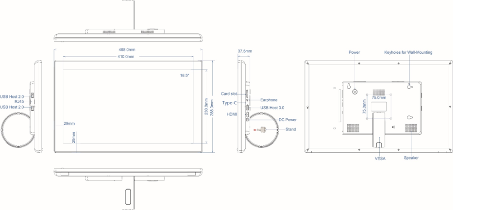 WF1859 dimensions WF1859 dimensions