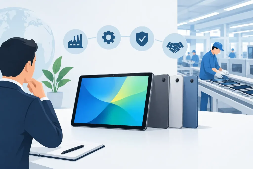 How to Choose an OEM Android Tablet Manufacturer