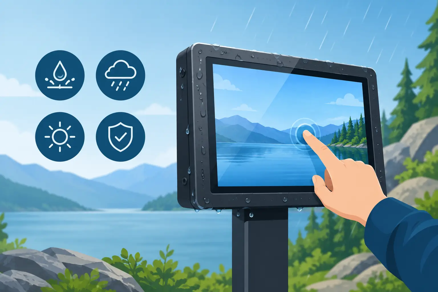 IP67 Outdoor Touchscreen Display Buying Guide